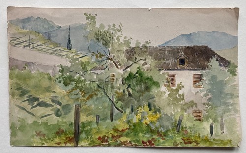 Acquerello impressionista - acquerello,