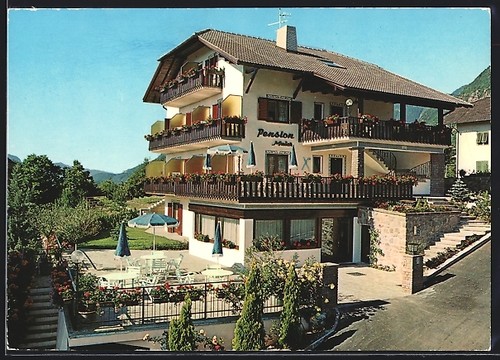 Ansichtskarte eppan pension - ansichtskarte, eppan,