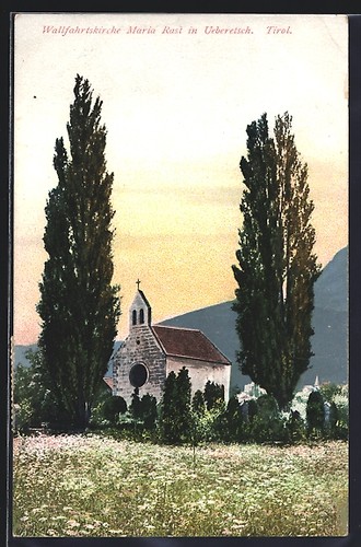 Cartolina appiano santuario - cartolina, appiano,