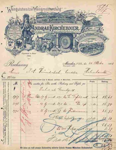 Andrae churchbner cantina 1903 - churchbner,